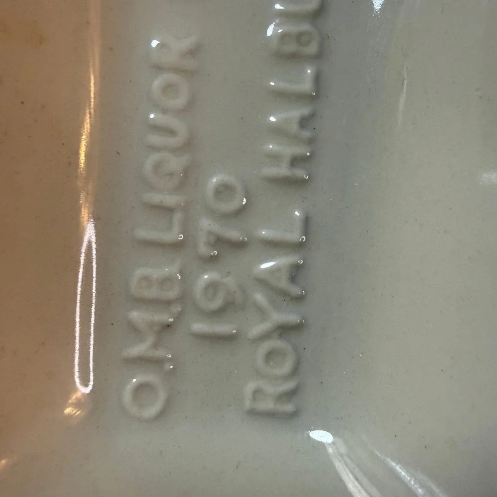 Vintage 1970 Royal Halbur York Nebraska 100th Centennial Decanter Barware Decor